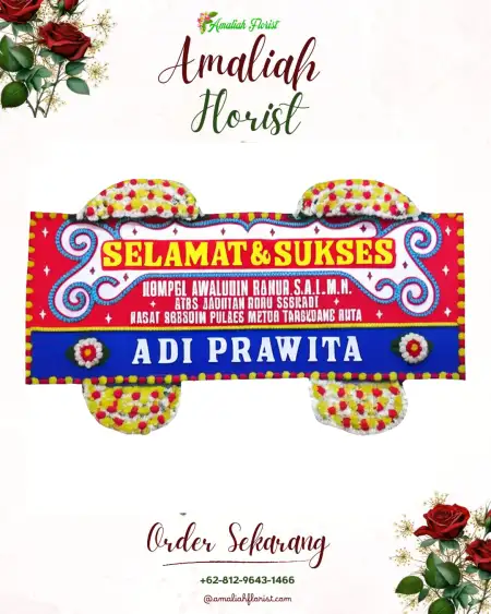 Papan Bunga Ucapan Selamat Koto Lalang